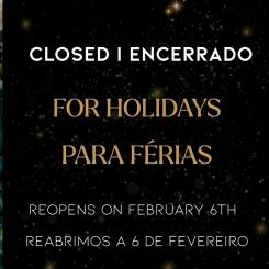 fechado para ferias 2026